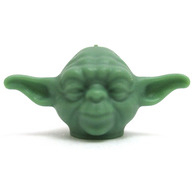 Lego hlava SW Yoda, pískově zelená (4162890)